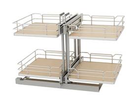 53pspe-18sc-mp Rev-a-shelf Elite Blind Corner - Maple
