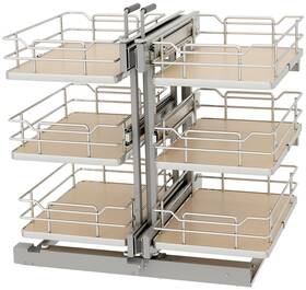 53pspe3-15sc-mp Rev-a-shelf 53pspe3-15sc Modern 26-3/8 Inch W X 26-1/2 H Soft Close 3 - Maple