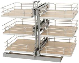 53pspe3-18sc-mp Rev-a-shelf 53pspe3-18sc Modern 32-5/8 Inch W Soft Close 3 Tier Pull - Maple 53pspe3-18sc-mp Rev-a-shelf 53pspe3-18sc Modern 32-5/8 Inch W Soft Close 3 Tier Pull - Maple