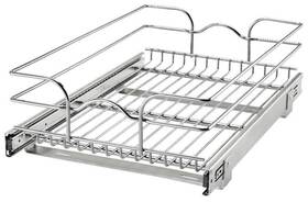 5wb1-1522cr-1 Rev-a-shelf 5wb1-1522-1 Classic 14-1/2 Inch Bottom Mount Pull Out - Chrome