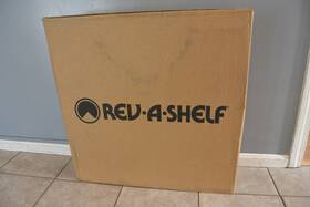 6942-28-11-52 Rev-a-shelf 6942281152 28 Inch Lazy Susan Pie Cut White 2 Factory Sealed 6942-28-11-52 Rev-a-shelf 6942281152 28 Inch Lazy Susan Pie Cut White 2 Factory Sealed