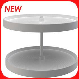 Ld-2062-24bm-1 Rev-a-shelf Lazy Daisy Polymer Double 2 24 Inch R16 Ld-2062-24bm-1 Rev-a-shelf Lazy Daisy Polymer Double 2 24 Inch R16