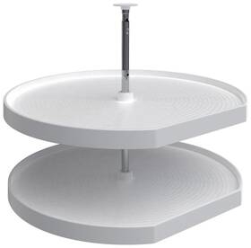 Ld-2262-32-11-1 Rev-a-shelf Ld-2262-32-1 Lazy Daisy Polymer Double 2 Tier 32 Inch W D - White