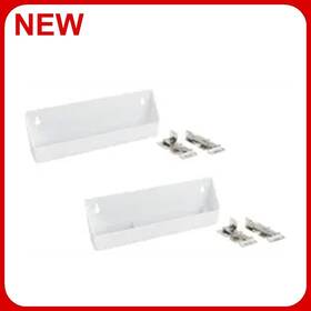 Ld-6572-11-1 Rev-a-shelf Lazy Daisy Pair Of 11 Inch W Polymer Tip Out - White R2 Ld-6572-11-1 Rev-a-shelf Lazy Daisy Pair Of 11 Inch W Polymer Tip Out - White R2