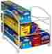 Rk-004-1 Deco Brothers Decobros Kitchen Wrap Organizer Rack White Small Standard 2-1 2in Box 610370483039