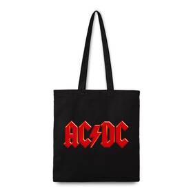 Totacdclog01 Rock Industries Europe Limited Rocksax Ac/dc Tote Bag - Logo