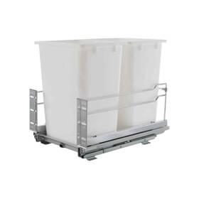 Rok 600346745612 Hardware Trash And Recycling Center For Dual Waste Bins