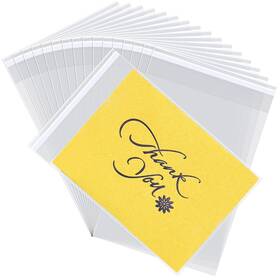 Gm14-06zzd0001 Romeda 200 Pcs Cellophane Bags 5x7 2.8 Mils Cookie For Packaging Clear