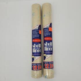 X3.33 Rubbermaid 071691053736 Vintage Shelf Drawer Liner Summer Place 12 Inch Yd - 10 Sq Ft Nos