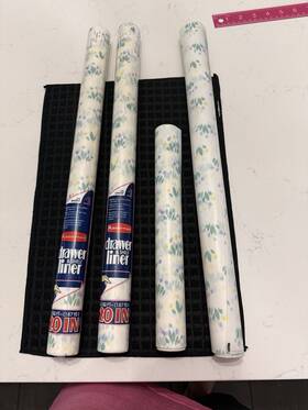 Rubbermaid 071691054856 Lot Of 2 Full And Part Vtg 1990 8.3 Sq Ft. Drawer/ Shelf Liner Nos