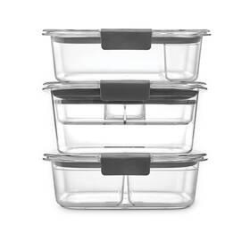 Rubbermaid 071691525028 Food Storage Containers 12 Piece Sandwich And Salad Lun