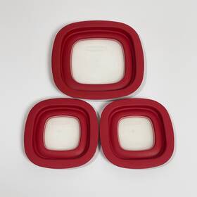 10m3m4 Rubbermaid Premier Lids Flex And Seal Easy Find Lot Of 3 - 7 Inch 5 10m3m4 Rubbermaid Premier Lids Flex And Seal Easy Find Lot Of 3 - 7 Inch 5