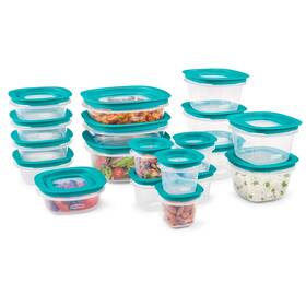 2133581 Rubbermaid 38-piece Food Storage Containers With Snap Bases For Easy Organiza