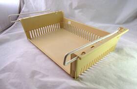 2338 Rubbermaid Spacemaker Shelf Under The Counter Organizer Basket Almond 2338 Rubbermaid Spacemaker Shelf Under The Counter Organizer Basket Almond