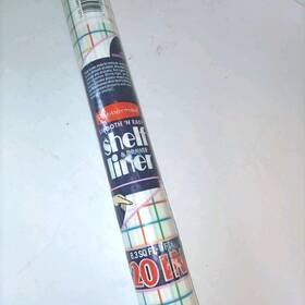 5485 Rubbermaid Vintage Shelf Liner Smoothft N Easy New 1988 Candy Stripe