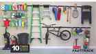 71691390947 Rubbermaid Garden Tool Storage Organizer Garage Hanging Hooks Play Room Kit Fasttrack Sale