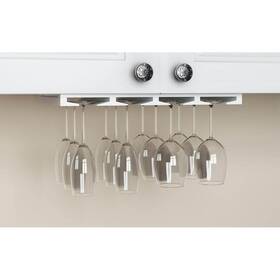 Rustic State 810018042301 Under Cabinet Wooden Stemware Rack Holder