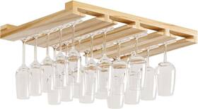 Comin18ju053340 Rustic State Eze 4 Sectional Adjustable Under Cabinet Mount Wood Natural