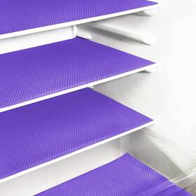 Rw02271624 Rwotlls 12pcs Refrigerator Liners Washable Fridge Liner Mats Covers 12 Pcs Purple