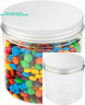 Rwp0271c Restaurantware Ounce Plastic Mason Jars With Aluminum Lid 735255760439