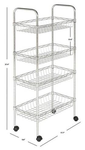 2172753015 Safavieh Hac1012a Pierre Adjustable Mini Trolley Reduced Price