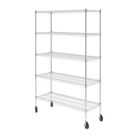 Saferacks 796258372630 - Nsf Certified Storage Shelves Zinc Heavy Duty Steel Wire Unit W Saferacks 796258372630 - Nsf Certified Storage Shelves Zinc Heavy Duty Steel Wire Unit W