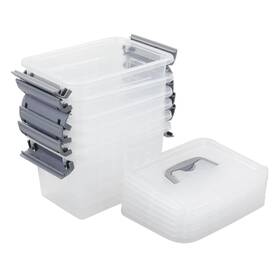 Sandmovie 769891069052 3 Quart Small Plastic Storage Bin Clear Latch Box With Lid Sandmovie 769891069052 3 Quart Small Plastic Storage Bin Clear Latch Box With Lid