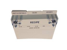 Sarka 670087817848 Double Sided 50 Recipe Cards With 10 Dividers 4x6 Thick Cardstock C Sarka 670087817848 Double Sided 50 Recipe Cards With 10 Dividers 4x6 Thick Cardstock C