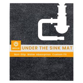Savuk 753951262156 Under Sink Mat Liner Quick Dry Waterproof Non-adhesive Non-slip Absorbent Dur Savuk 753951262156 Under Sink Mat Liner Quick Dry Waterproof Non-adhesive Non-slip Absorbent Dur