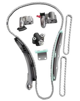 052113-575 Scitoo Engine Timing Chain Kit With Tensioner Guide Replaces For Nissan Altima 2