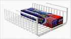 Scs Direct Under Shelf Wire Rack Basket Kitchen Organizer White Easy To Install 12 1 2 656103010080