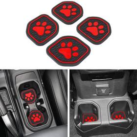Senshine A95701 Cup Holder Coaster Inserts For Jeep Wrangler Jl Jlu Accessories 2018-2021 202