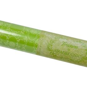 Shabby Chic 840341674597 Treasures By Vinyl Shelf Paper Green Floral Scroll 2011 Roll 5 Ft