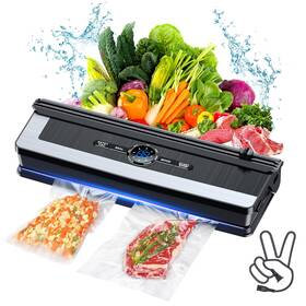 Ap-22 Shalkk Vacuum Sealer Machine - 8 In 1 Food With Build-in Cutte Ap-22 Shalkk Vacuum Sealer Machine - 8 In 1 Food With Build-in Cutte