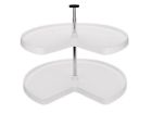 6472-28-52am Shape Polymer Ras Corner Rev--shelf Lazy 2 Susans Shelf Kidney