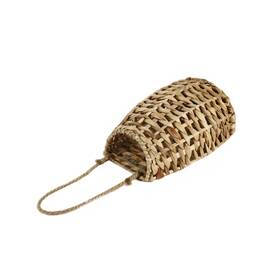 Shcmsado 751315734677 Woven Water Hyacinth Hanging Basket Door Wall For Home Garden