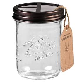 Bru820 Sheechung Mason Jar Toothbrush Holders Bathroom Accessories Essent