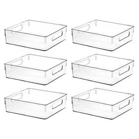 Shelfshaper 797725593107 Clear Plastic Storage Bins Pantry Organizers And Or Kitchen Organiza