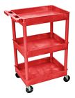 Rdstc111rd Shelves 120540 Cart . 3 24 Id Red Tub