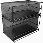 Shl-stnd-set-blk Sorbus 2 Drawer Shelving 816485021924 Shl-stnd-set-blk Sorbus 2 Drawer Shelving 816485021924