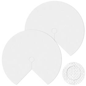 Dui-silifine-2719 Silifine 2 Pcs Lazy Susan Shelf Liner 31 Inch Non Adhesive Circle Kitchen Lin