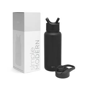 Sm-sc-32-mb Simple Modern Water Bottle With Straw And Chug Lid Vacuum Insulated Stainless