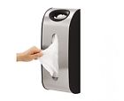 Simplehuman Wall Mount Grocery Bag Dispenser Storage Holder Plastic Kitchen Home Stainless 885493876352