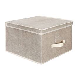 25422-fej Simplify Jumbo Non Woven Storage Box Faux Jute