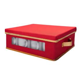 Simplify 633125228204 Holiday 12 Count Mug And Cup Storage Box Christmas China Cardboard Inserts