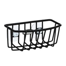 Simply 633125103884 Kitchen Details Sponge Holder In Black - 5.5 Inch X2.6 X2.4