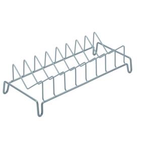 X3.54 Simply 633125241203 Kitchen Details Grey Iron Lid Organizer - 13.19 Inch X5.51 X3