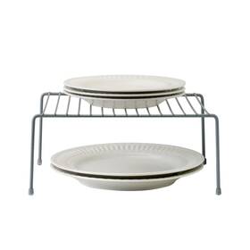 Simply 633125241234 Kitchen Details Grey Iron Medium-sized Shelf 12.4 Inch X 10.24 5.31