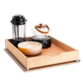 Sitoo 739240710430 Fully Assembled Pull Out Cabinet Drawer Wood Organize