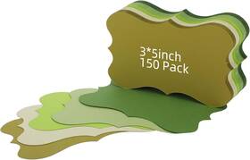 Zcus-f0018 Smaodsgn 150 Pack Green Index Cards 3x5 Women Flash Inch